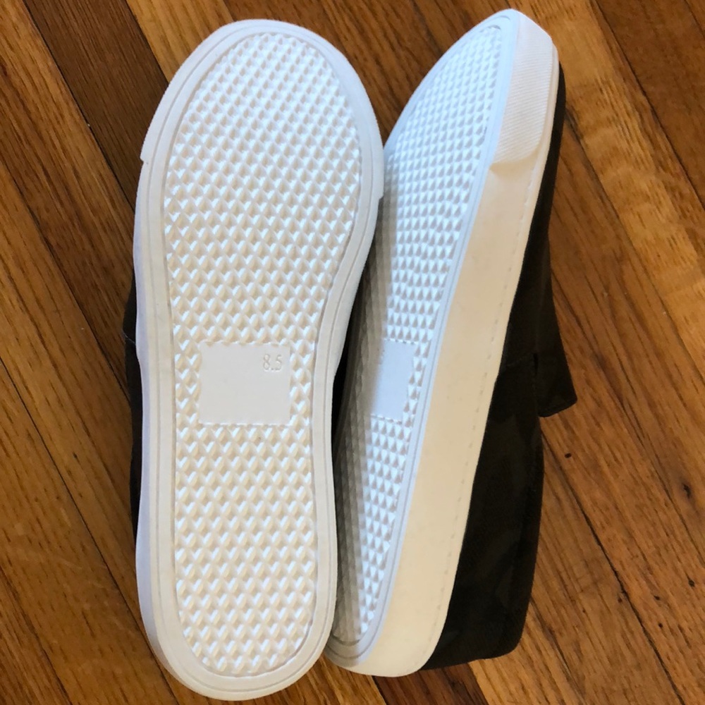 Camouflage slip on sneakers 8.5 LT Black and green - Picture 2 of 6